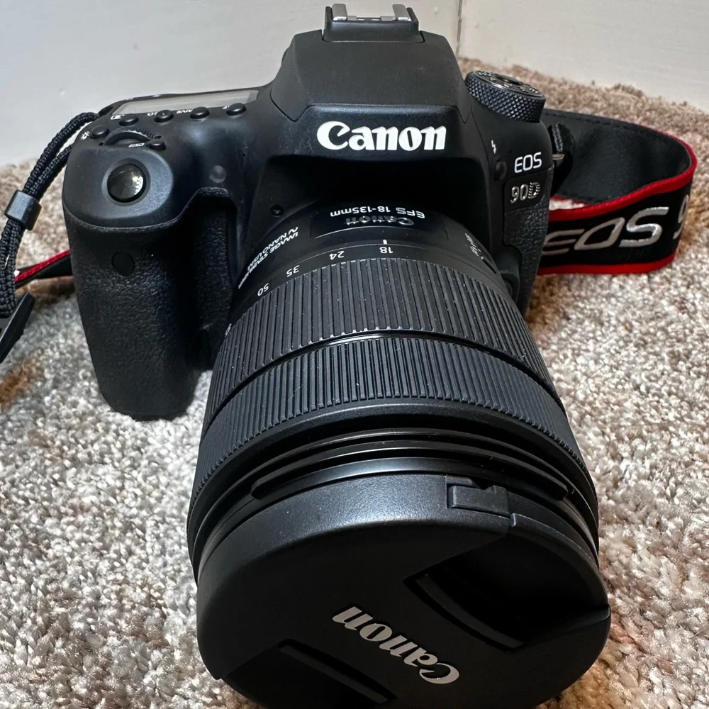 Canon- EOS 90D DSLR Camera 18-135mm Lens